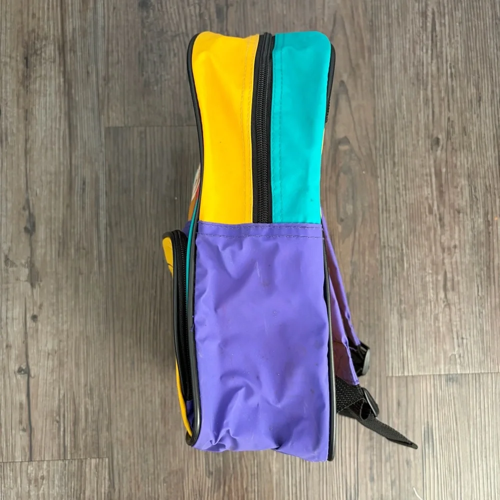 VINTAGE KIDS WINNIE THE POOH PIGLET BOOK BAG BACKPACK SMALL 12”X9” - Picture 5 of 9